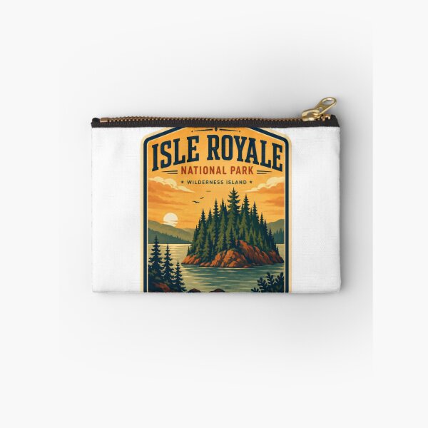 Item preview, Isle Royale National Park Wilderness Island Est. 1940 Michigan USA Travel Outdoors Nature Lover designed and sold by Simsimah26Parks.