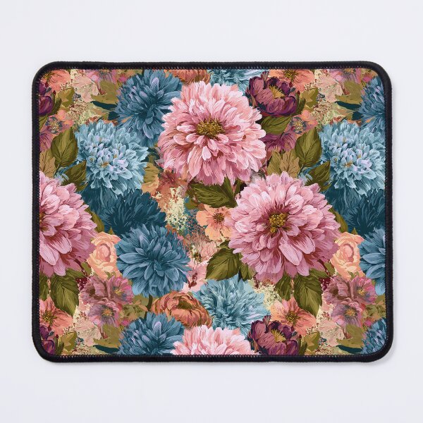 Item preview, Classic Dahlias Texture  - Botanical Garden Pattern  - Birthday Gifts For Girlfriend designed and sold by RoyalStarsPatts.