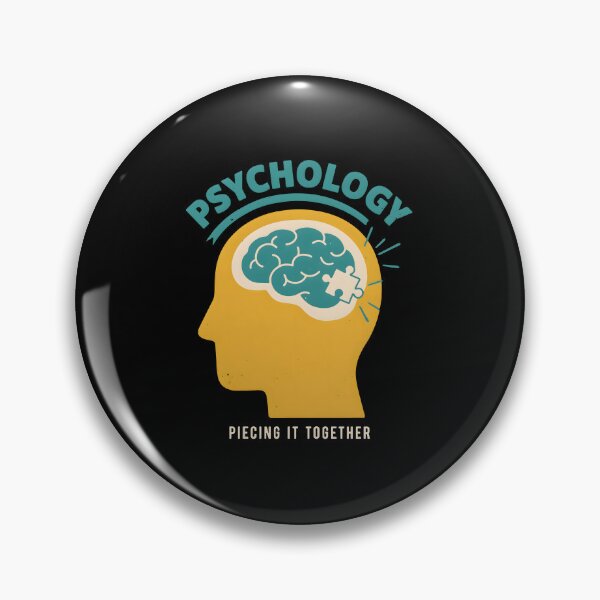 Item preview, Psychology Piecing It Together Brain Puzzle Piece designed and sold by Enea Kelo.