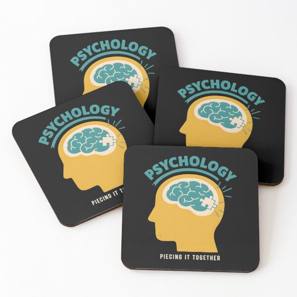 Item preview, Psychology Piecing It Together Brain Puzzle Piece designed and sold by Enea Kelo.