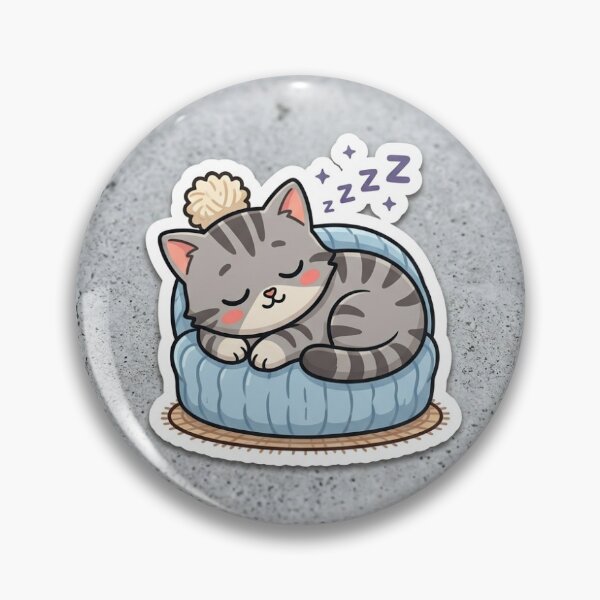 Item preview, Cozy Napping Cat designed and sold by Stickershouse27.