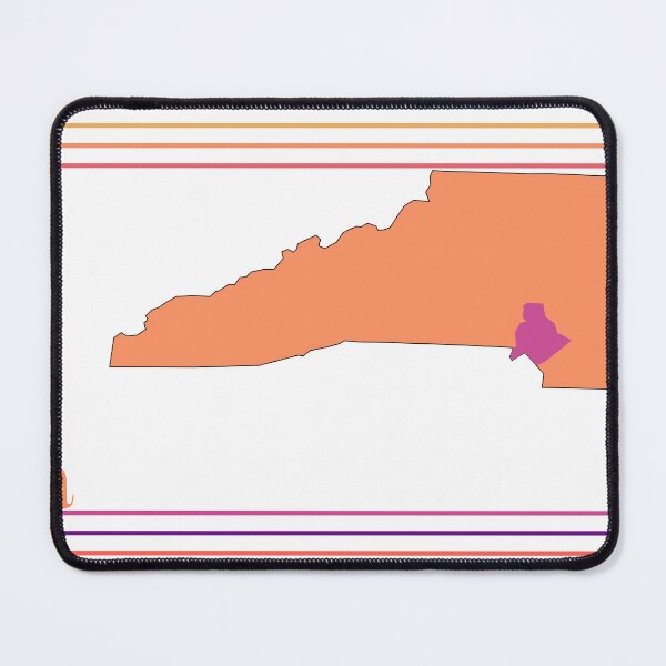 Item preview, Mecklenburg County North Carolina Highlighted on State Map designed and sold by TheIconSmith.
