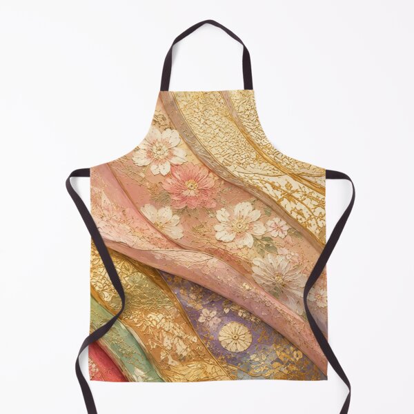 Item preview, Luxury Floral Brocade Oil Painting No.1 designed and sold by LuxePetal.