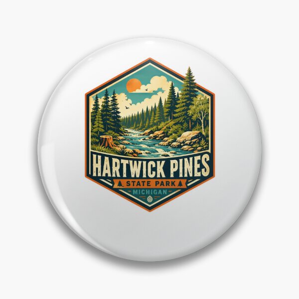 Item preview, Hartwick Pines State Park Michigan Outdoor Nature Travel designed and sold by Simsimah26Parks.