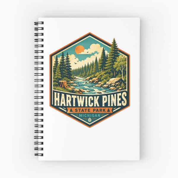 Item preview, Hartwick Pines State Park Michigan Outdoor Nature Travel designed and sold by Simsimah26Parks.