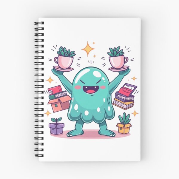 Item preview, Cute Anxiety Monster | Funny Overthinking Blob Sticker designed and sold by Stylestickers55.