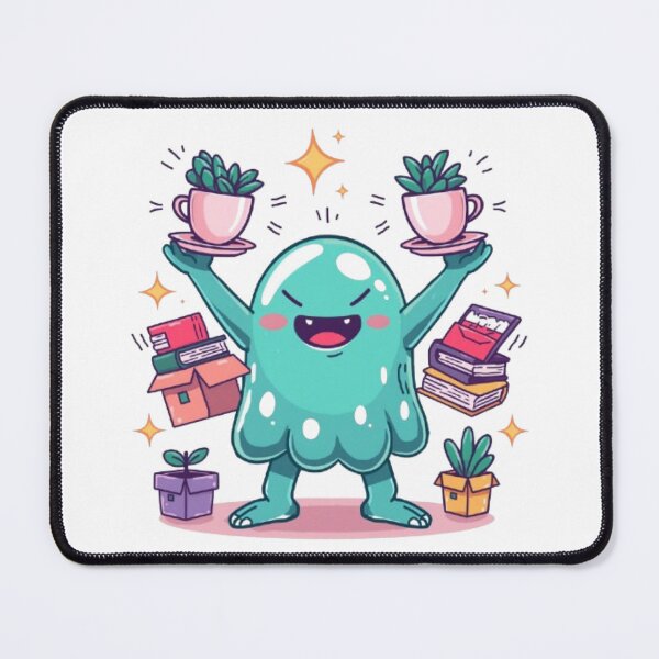 Item preview, Cute Anxiety Monster | Funny Overthinking Blob Sticker designed and sold by Stylestickers55.