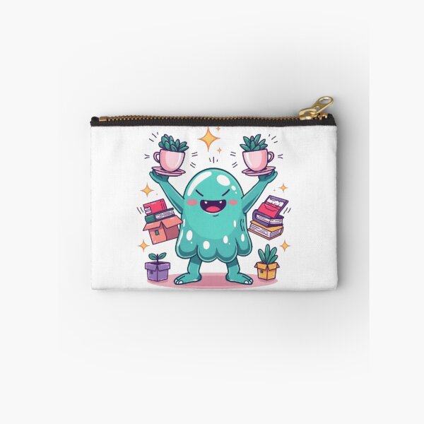 Item preview, Cute Anxiety Monster | Funny Overthinking Blob Sticker designed and sold by Stylestickers55.