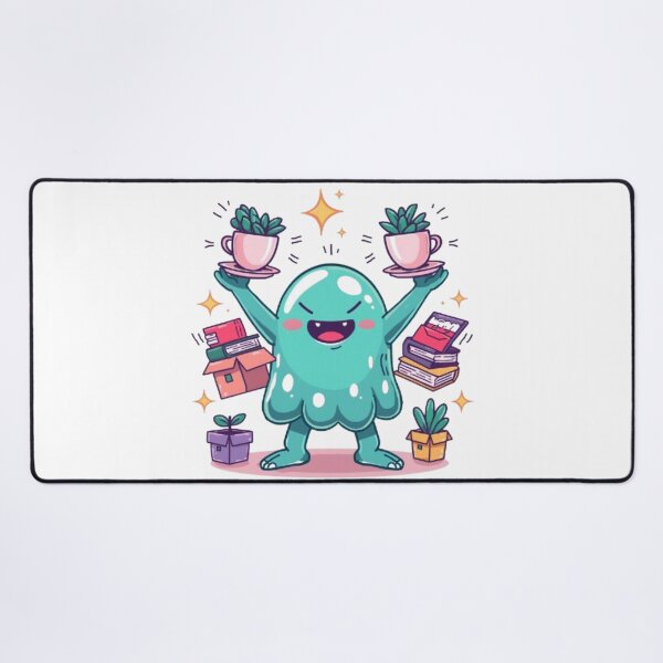 Item preview, Cute Anxiety Monster | Funny Overthinking Blob Sticker designed and sold by Stylestickers55.