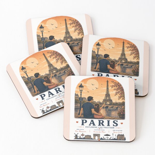 Item preview, Paris Father Daughter Duo Exploring Life Together designed and sold by BagFactoryUK.
