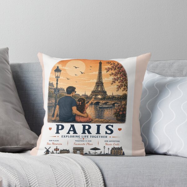 Item preview, Paris Father Daughter Duo Exploring Life Together designed and sold by BagFactoryUK.