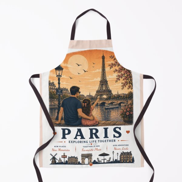 Item preview, Paris Father Daughter Duo Exploring Life Together designed and sold by BagFactoryUK.