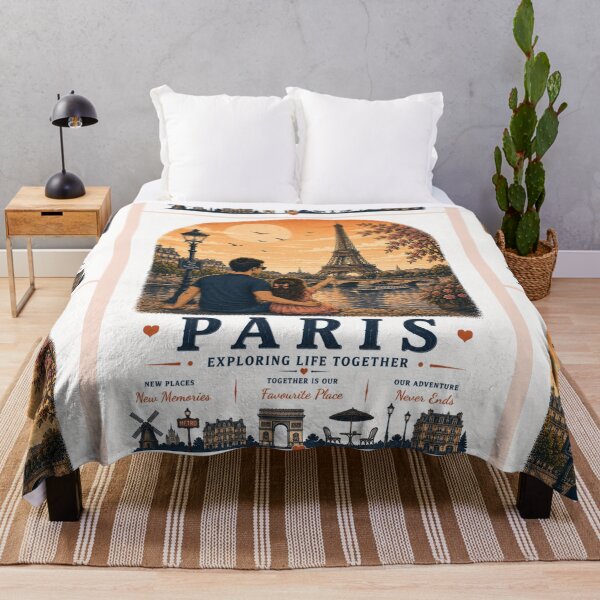 Item preview, Paris Father Daughter Duo Exploring Life Together designed and sold by BagFactoryUK.