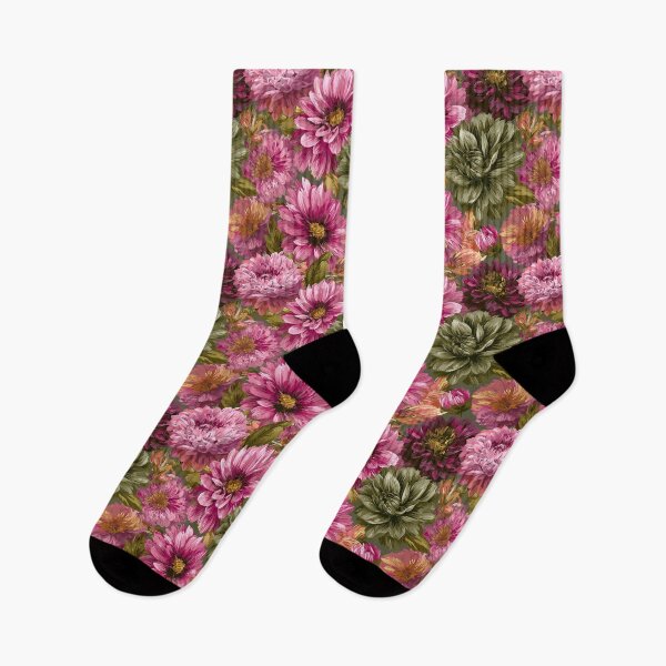 Item preview, Graceful Dahlias Flower  - Birth Flower Pattern  - Birthday Gifts For Her designed and sold by RoyalStarsPatts.