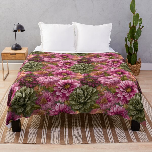 Item preview, Graceful Dahlias Flower  - Birth Flower Pattern  - Birthday Gifts For Her designed and sold by RoyalStarsPatts.