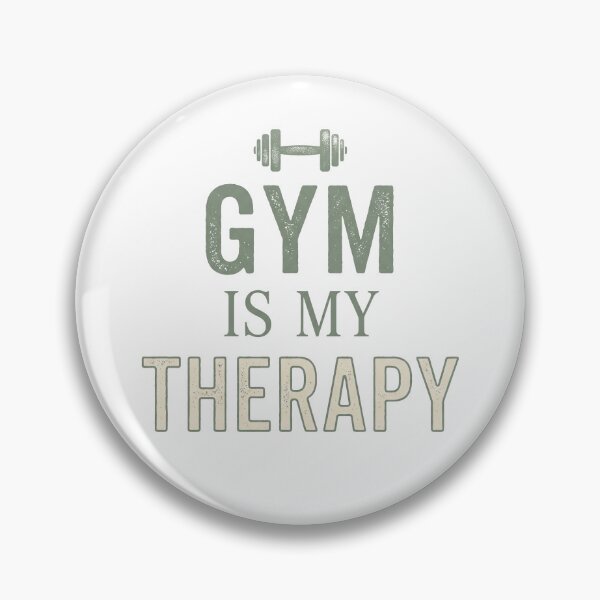 Item preview, Gym Is My Therapy designed and sold by mdbrna.
