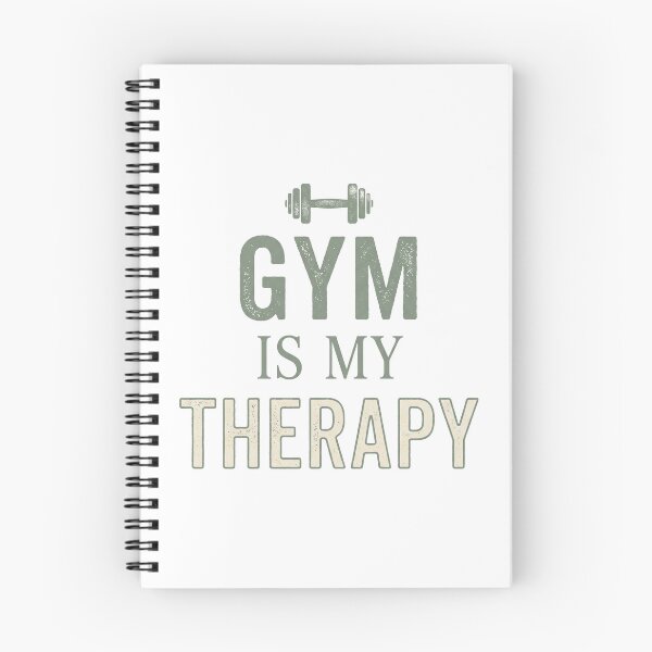 Item preview, El gimnasio es mi terapia. designed and sold by mdbrna.