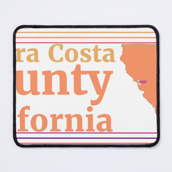 Item preview, Contra Costa County California Highlighted on State Map designed and sold by TheIconSmith.