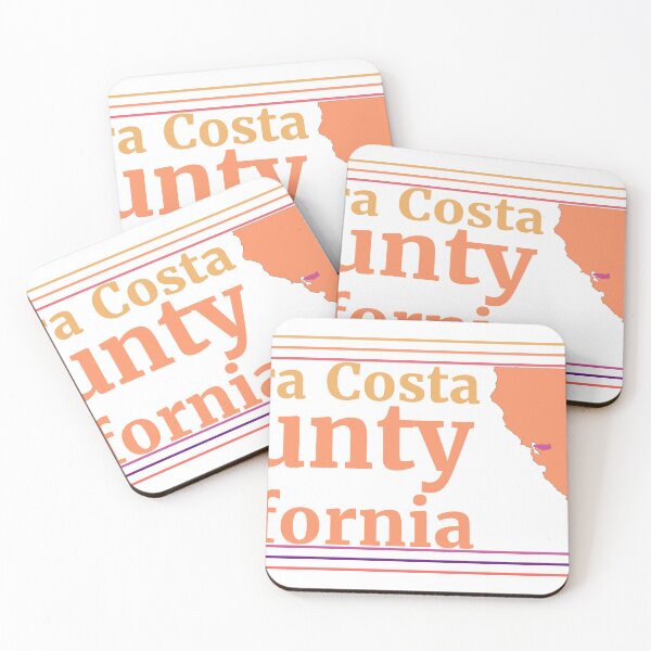 Item preview, Contra Costa County California Highlighted on State Map designed and sold by TheIconSmith.