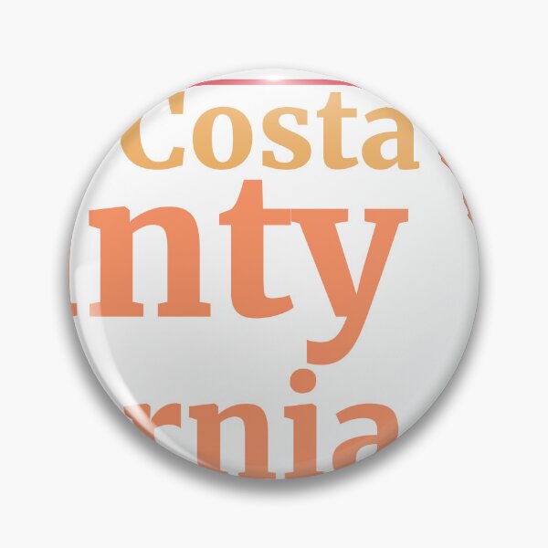 Item preview, Contra Costa County California Highlighted on State Map designed and sold by TheIconSmith.