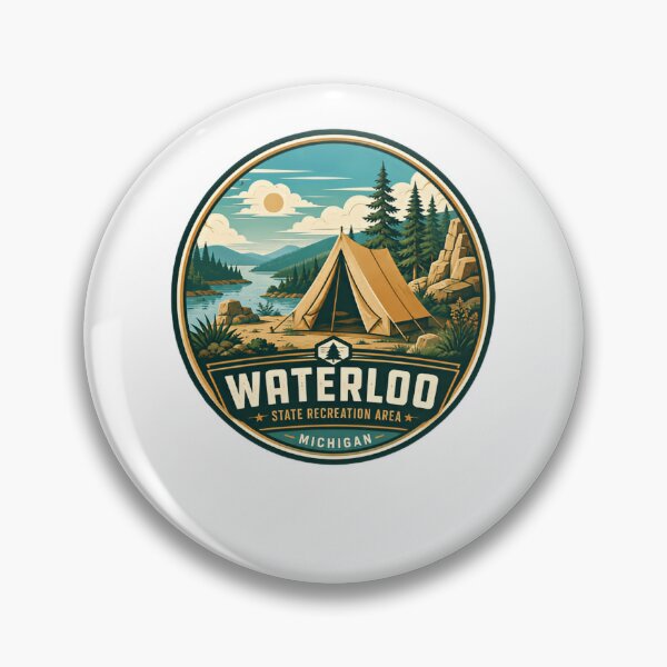 Item preview, Waterloo State Recreation Area Michigan State Park Camping Hiking designed and sold by Simsimah26Parks.