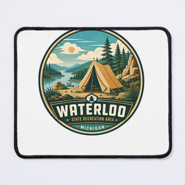 Item preview, Waterloo State Recreation Area Michigan State Park Camping Hiking designed and sold by Simsimah26Parks.
