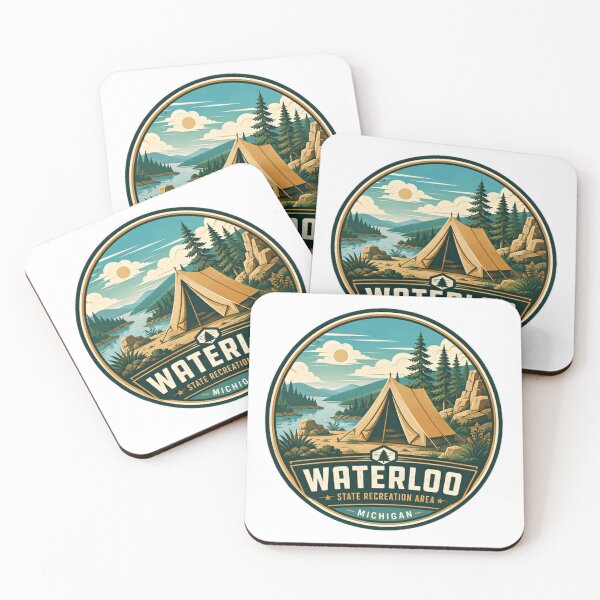 Item preview, Waterloo State Recreation Area Michigan State Park Camping Hiking designed and sold by Simsimah26Parks.