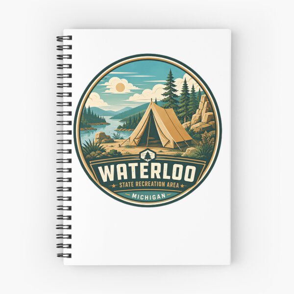 Item preview, Waterloo State Recreation Area Michigan State Park Camping Hiking designed and sold by Simsimah26Parks.
