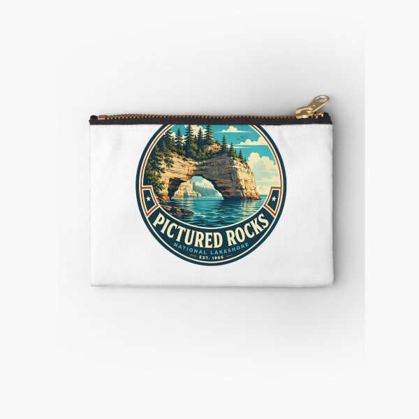 Item preview, Pictured Rocks National Lakeshore Est. 1966 Michigan Travel National Park Hiking Camping designed and sold by Simsimah26Parks.