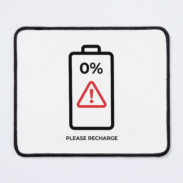 Item preview, Social Battery 0% designed and sold by mdbrna.