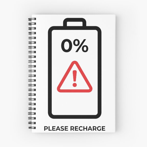 Item preview, Social Battery 0% designed and sold by mdbrna.
