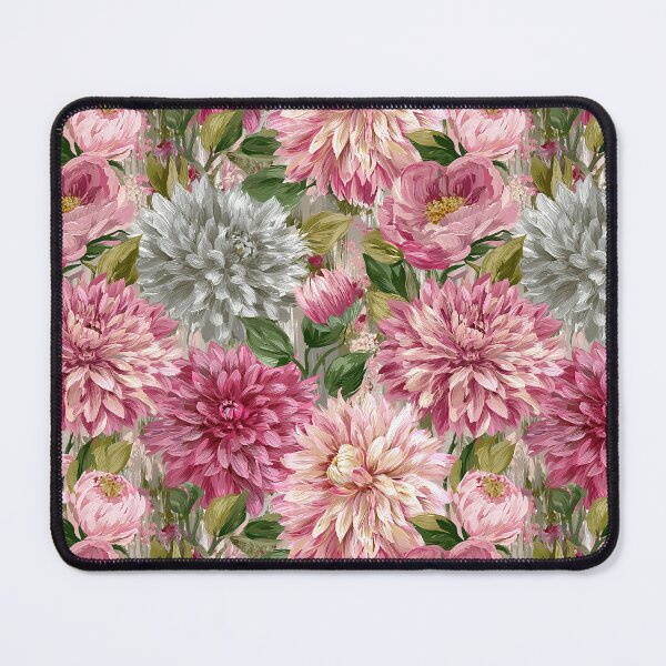 Item preview, Unique Dahlias - Flower Garden Pattern - Birthday Gifts For Him designed and sold by RoyalStarsPatts.