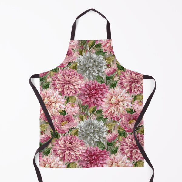 Item preview, Unique Dahlias - Flower Garden Pattern - Birthday Gifts For Him designed and sold by RoyalStarsPatts.