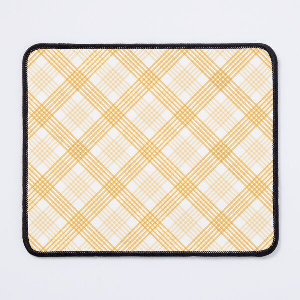 Item preview, Diagonal Plaid Pattern (yellow lines on white) designed and sold by JMParadis.
