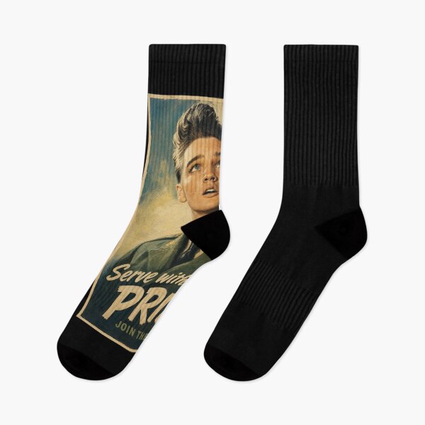 Item preview, Elvis Presley Vintage U.S. Army "Serve With Pride" Recruiting Poster designed and sold by ElvisVintagePosters.