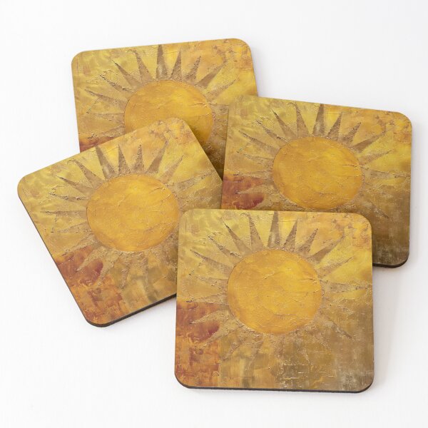 Item preview, Bright Sun – Warm Horizon Abstract Art designed and sold by MarkedArtPrints.