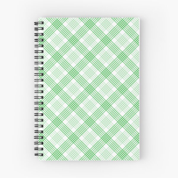 Item preview, Diagonal Plaid Pattern (green lines on white) designed and sold by JMParadis.