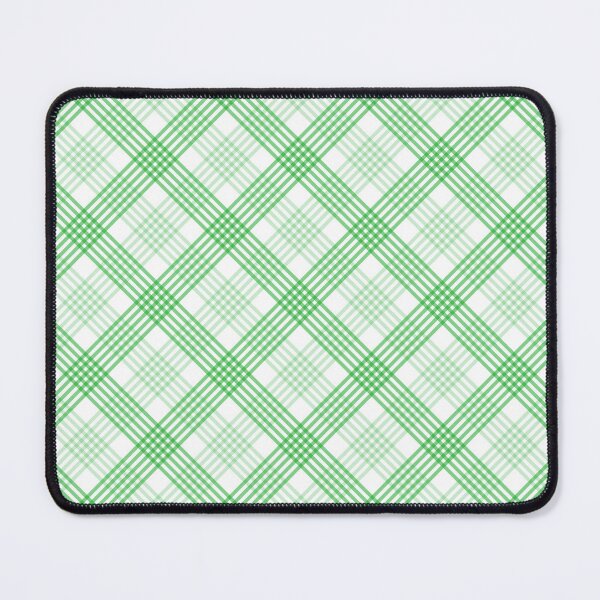 Item preview, Diagonal Plaid Pattern (green lines on white) designed and sold by JMParadis.