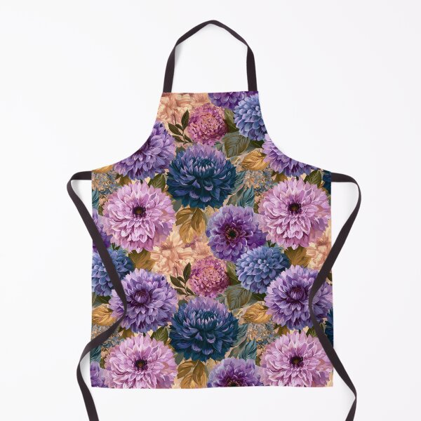 Item preview, Bold Dahlias Texture - Retro Flower Floral - Birthday Gifts For Husband designed and sold by RoyalStarsPatts.