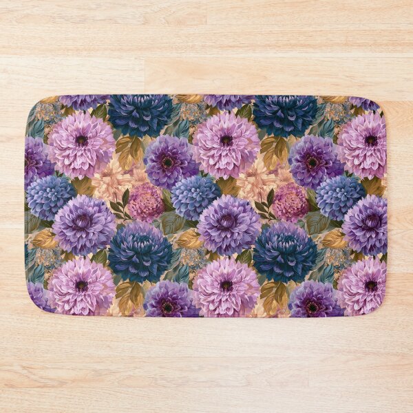 Item preview, Bold Dahlias Texture  - Retro Flower Floral  - Birthday Gifts For Husband designed and sold by RoyalStarsPatts.