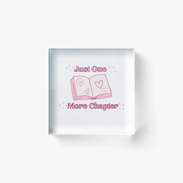 Item preview, Just One More Chapter- Bookish Gift  designed and sold by literalbrooke.