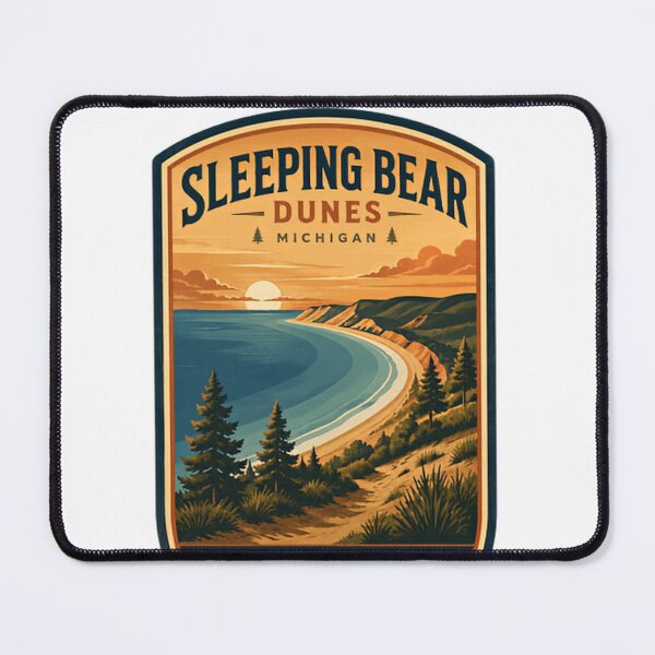 Item preview, Sleeping Bear Dunes Michigan National Lakeshore Nature Explorer Travel designed and sold by Simsimah26Parks.
