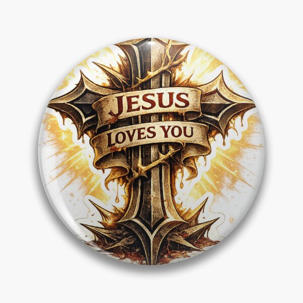 Item preview, JESUS LOVES YOU designed and sold by GraphicsDisom.