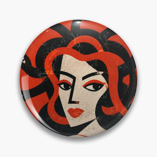 Item preview, Resilia | Modern Medusa Minimalist Art Print designed and sold by bisha.