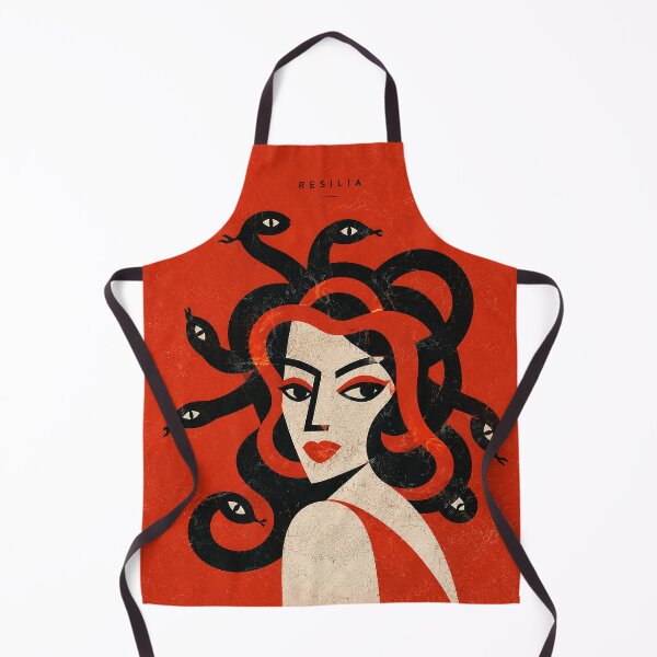 Item preview, Resilia | Modern Medusa Minimalist Art Print designed and sold by bisha.
