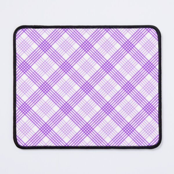 Item preview, Diagonal Plaid Pattern (purple lines on white) designed and sold by JMParadis.