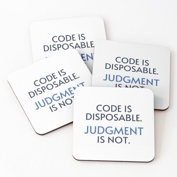 Item preview, Code is disposable.Judgment is not. (Harness Engineering / AI Engineering) designed and sold by sairarizkaz.