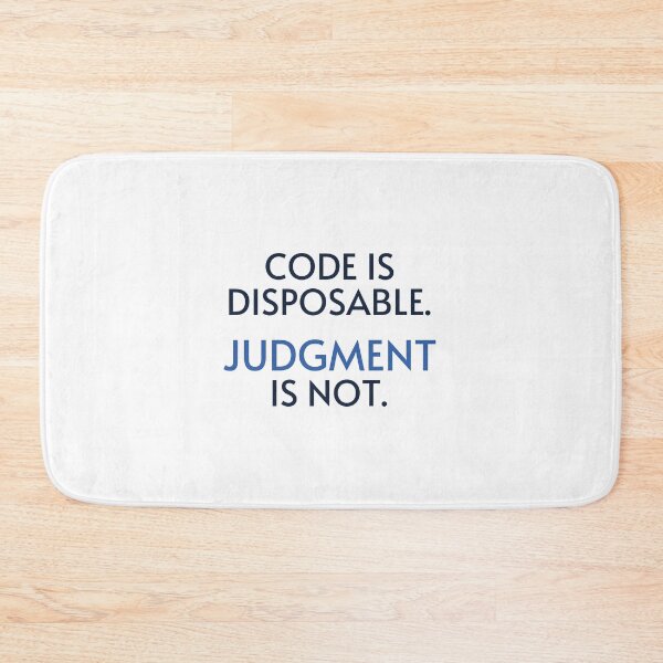 Item preview, Code is disposable.Judgment is not. (Harness Engineering / AI Engineering) designed and sold by sairarizkaz.