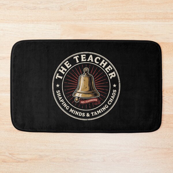 Item preview, The Teacher Shaping Minds Taming Chaos Vintage Bell designed and sold by Enea Kelo.
