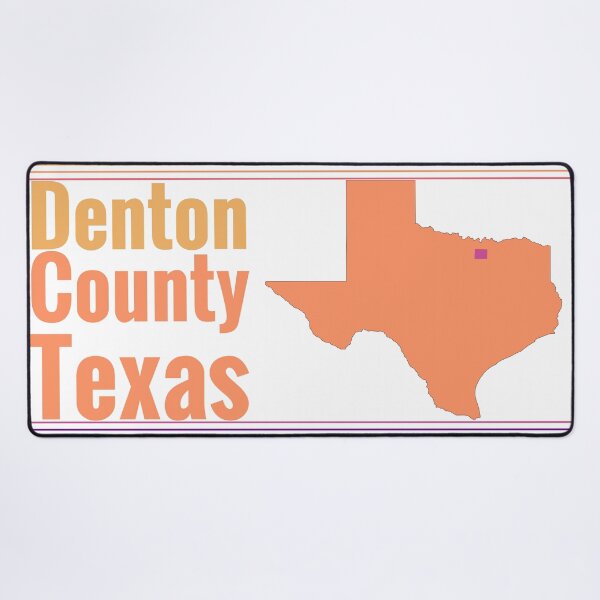 Item preview, Denton County Texas Highlighted on State Map designed and sold by TheIconSmith.